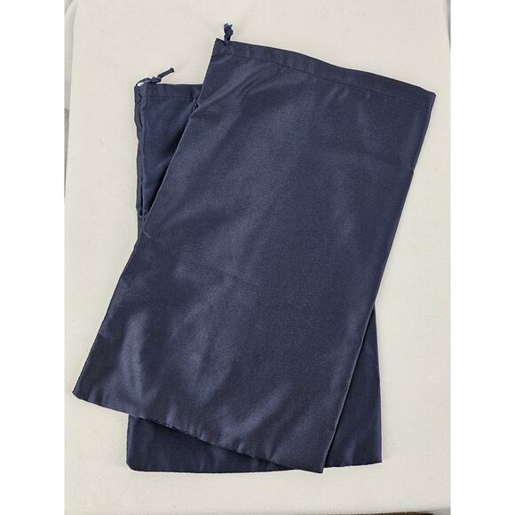 Authentic PRADA Shoe Dust Bags - Blue Satin - Set of Two - Picture 2 of 9